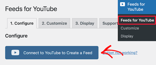 Conectar cuenta de YouTube Conectar cuenta de YouTube